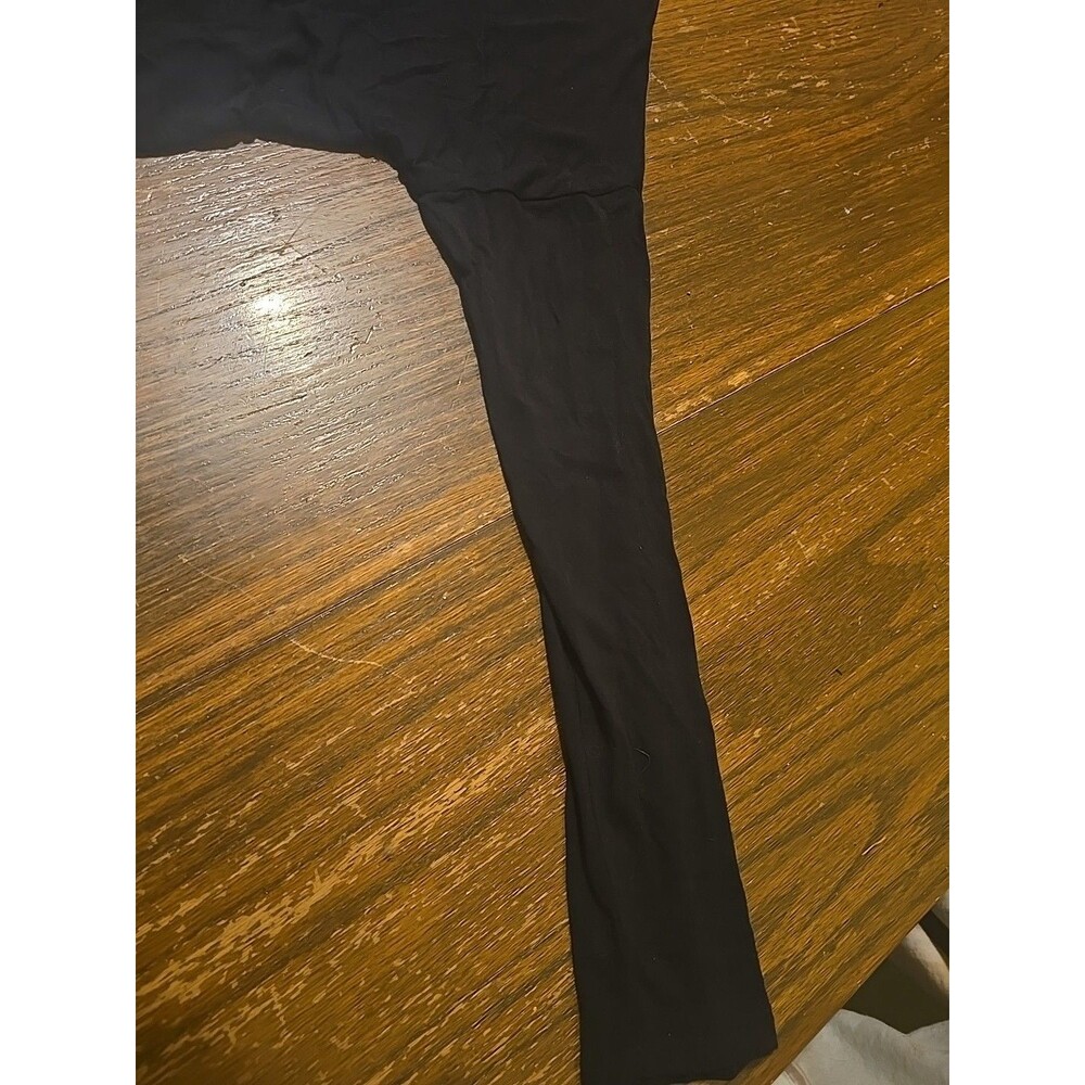 Double Zero Shirt Womens Spicy Small Black Long Sleeve Crop Top Soft - Picture 4 of 6